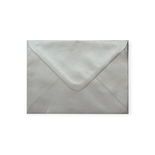 Picture of A6 ENVELOPE PEARL SILVER - 10 PACK (114X162MM)